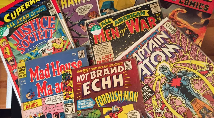 A prestigious collection of more than 180,000 historic comic books, pulp magazines and other items has been acquired by the University of South Carolina's Thomas Cooper Library.