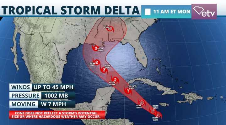Tropical Storm Delta