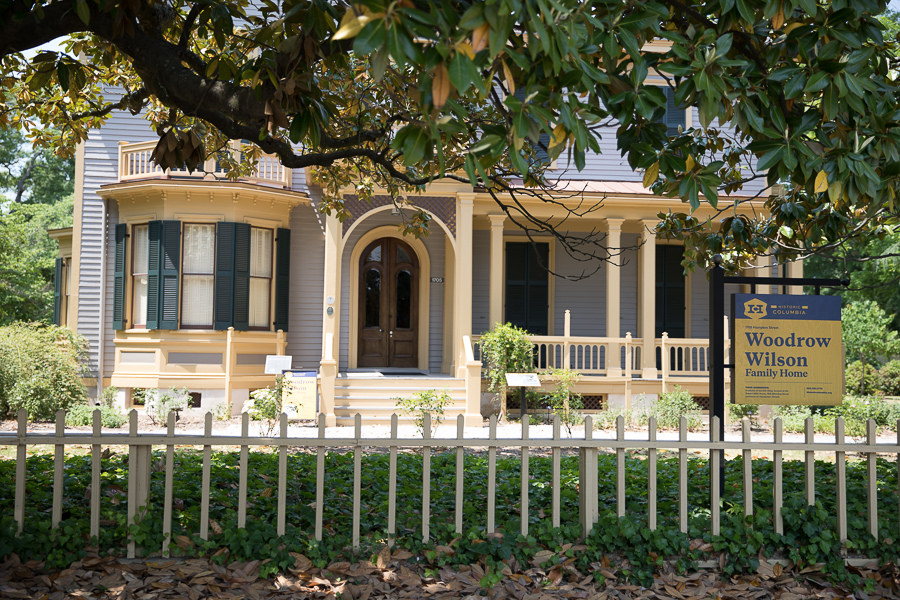 Woodrow Wilson's home in Columbia, SC