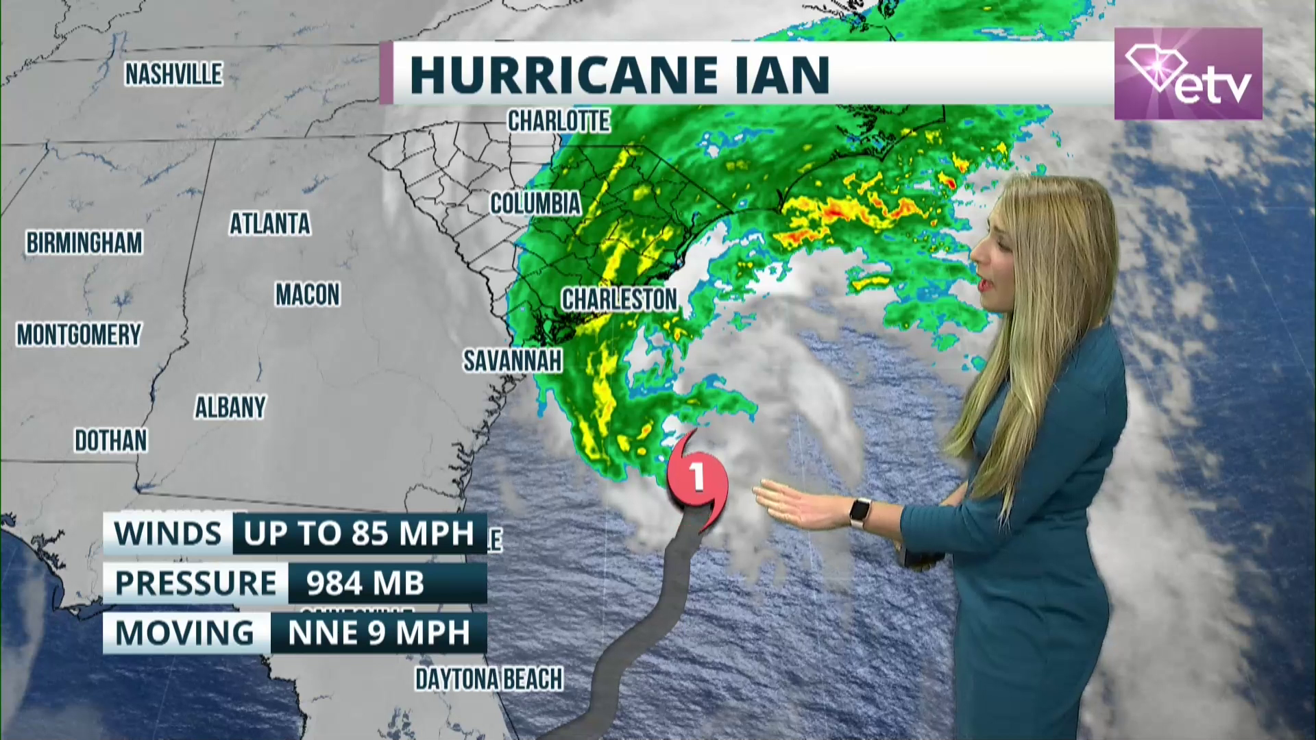 Hurricane Ian 5 AM Update, 9/30/2022 - South Carolina ETV