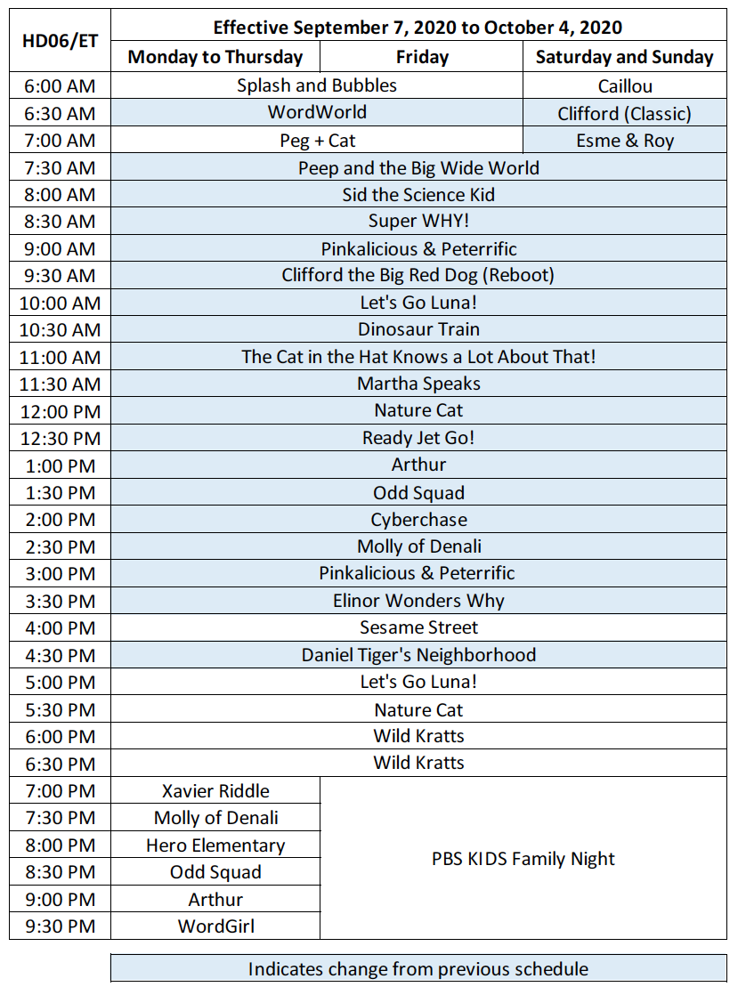 Pbs Schedule Fall 2022 Festival Schedule 2022