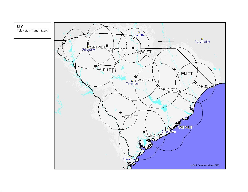 ETV TV Coverage Map