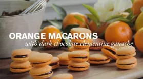 Orange Macaron with Dark Chocolate Ganache: asset-mezzanine-16x9