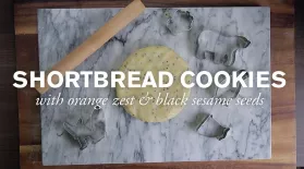 Shortbread Cookies with Black Sesame & Orange Zest : asset-mezzanine-16x9