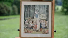 Appraisal: Gustaf Tenggren "Snow White" Watercolor, ca. 1937: asset-mezzanine-16x9