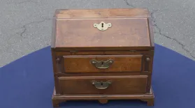 Appraisal: Queen Anne Maple Mini Chest of Drawers, ca. 1750: asset-mezzanine-16x9