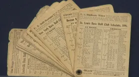 Appraisal: 1898 National League Playing Card Schedules: asset-mezzanine-16x9