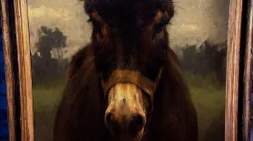 Appraisal: R.Bonheur "The Old Pensioner" Painting, ca. 1875: asset-mezzanine-16x9