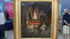 Appraisal: Philibert-Léon Couturier Oil Painting, ca. 1875: asset-mezzanine-16x9
