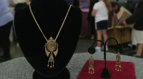 Appraisal: Victorian Quartz Gold Jewlery Suite, ca. 1870: asset-mezzanine-16x9