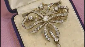 Appraisal: Russian Diamond Brooch, ca. 1880: asset-mezzanine-16x9