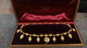 Appraisal: Tiffany & Co. Gold Necklace, ca. 1860: asset-mezzanine-16x9
