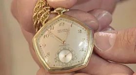 Appraisal: Dietrich Gruen Pentagonal Watch, ca. 1945: asset-mezzanine-16x9