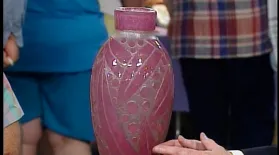 Appraisal: French Cameo Glass Vase, ca. 1910: asset-mezzanine-16x9
