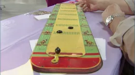Appraisal: Lithographed Tin Horse Race Game, ca. 1930: asset-mezzanine-16x9