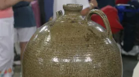 Appraisal: 1839 James Bustle Alkaline Stoneware Jug: asset-mezzanine-16x9