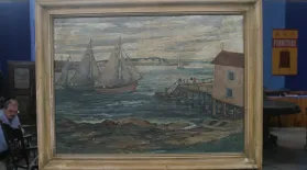 Appraisal: Palmer Hayden Painting, ca. 1940: asset-mezzanine-16x9