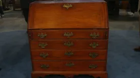 Appraisal: Chippendale Desk, ca. 1770: asset-mezzanine-16x9