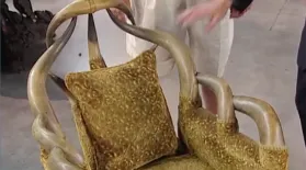 Appraisal: Texas Longhorn Arm Chair, ca. 1890: asset-mezzanine-16x9
