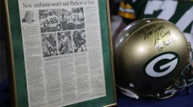 Appraisal: 2004 Green Bay Packers Prototype Gold Helmet: asset-mezzanine-16x9
