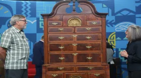 Appraisal: Ebenezer Hartshorn Queen Anne High Chest, ca 1740: asset-mezzanine-16x9