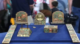 Appraisal: Tiffany Studios "Bookmark" Desk Set, ca. 1924: asset-mezzanine-16x9