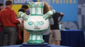 Appraisal: 1960 Picasso "Gros Oiseau Vert" Pot: asset-mezzanine-16x9