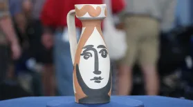Appraisal: 1955 Picasso "Visage" Jug: asset-mezzanine-16x9