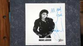 Appraisal: Michael Jackson-Signed Fedora & Photo, ca. 1994: asset-mezzanine-16x9
