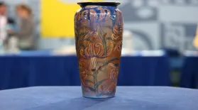 Appraisal: 1927 Rookwood Shirayamadani "Black Opal" Vase: asset-mezzanine-16x9