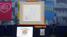 Appraisal: Acee Blue Eagle Painting, ca. 1950: asset-mezzanine-16x9