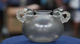 Appraisal: René Lalique "Bouchardon" Vase, ca. 1926: asset-mezzanine-16x9