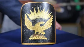 Appraisal: Militia Cap Plate, ca. 1825: asset-mezzanine-16x9