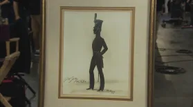 Appraisal: General George Washington Getty Silhouette & Cane: asset-mezzanine-16x9