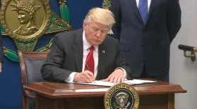 Two federal courts block new travel ban: asset-mezzanine-16x9