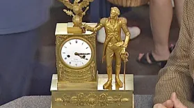Appraisal: Early 19th-Century George Washington Mantel Clock: asset-mezzanine-16x9