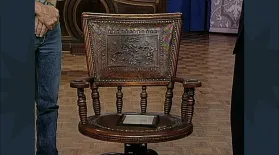 Appraisal: B. Harrison Presidential Rocker, ca. 1890: asset-mezzanine-16x9