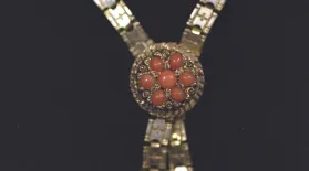 Appraisal: Necklace with Lincoln Provenance, ca. 1865: asset-mezzanine-16x9
