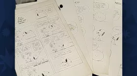 Appraisal: Charles Schulz Comic Strip Art, ca. 1960: asset-mezzanine-16x9