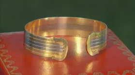 Appraisal: Cartier Tri-color Gold Bangle, ca. 1970: asset-mezzanine-16x9