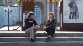 Christiane Amanpour Speaks to One Woman Ready to Defend Kyiv: asset-mezzanine-16x9