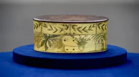Appraisal: Whaler's Scrimshaw Ditty Box, ca. 1830: asset-mezzanine-16x9