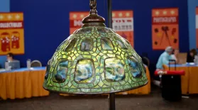 Appraisal: Tiffany Studios Turtle Back Glass Shade: asset-mezzanine-16x9