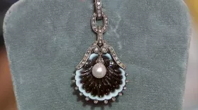 Appraisal: Fabergé Pendant, ca. 1880: asset-mezzanine-16x9