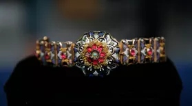 Appraisal: Georgian Vinaigrette Bracelet, ca. 1820: asset-mezzanine-16x9