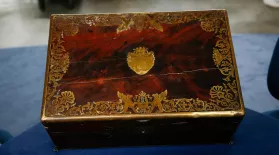 Appraisal: 1827 French Boulle Inlay & Mahogany Strong: asset-mezzanine-16x9