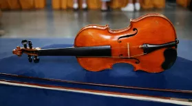 Appraisal: Glier Violin & Pfretzschner Bow, ca. 1880: asset-mezzanine-16x9