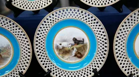 Appraisal: Minton Landseer Plates, ca. 1870: asset-mezzanine-16x9