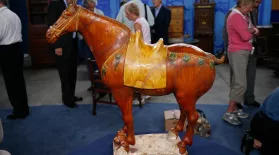 Appraisal: Tang Dynasty Ceramic Horse Sculpture: asset-mezzanine-16x9