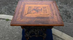 Appraisal: Folk Art Root Table, ca. 1900: asset-mezzanine-16x9
